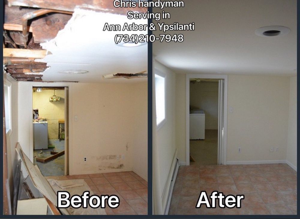 Slide of Chris Handyman, Plumber & Electrician