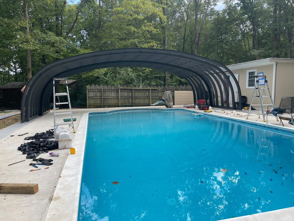 Slide of Me & M Pool Services