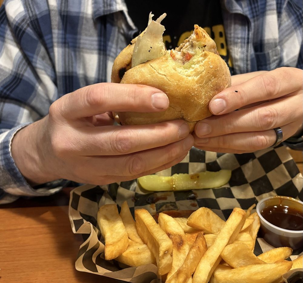 Food from Across The Street Pub