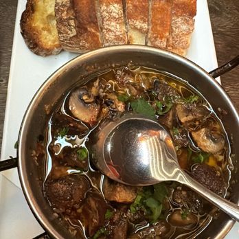 Bauhaus - Mushroom Al Ajillo - Wine Bars Near Me - Modesto, California