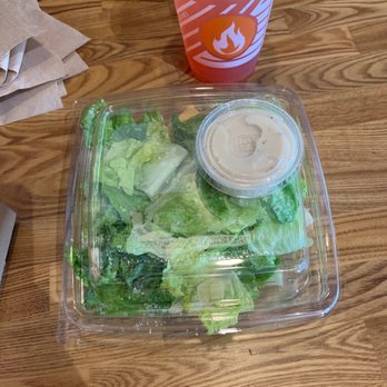 Blaze Pizza - Side salad and drink - Salad Near Me - Monrovia, California