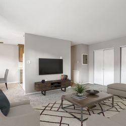 Edgewood Apartments - Living Room