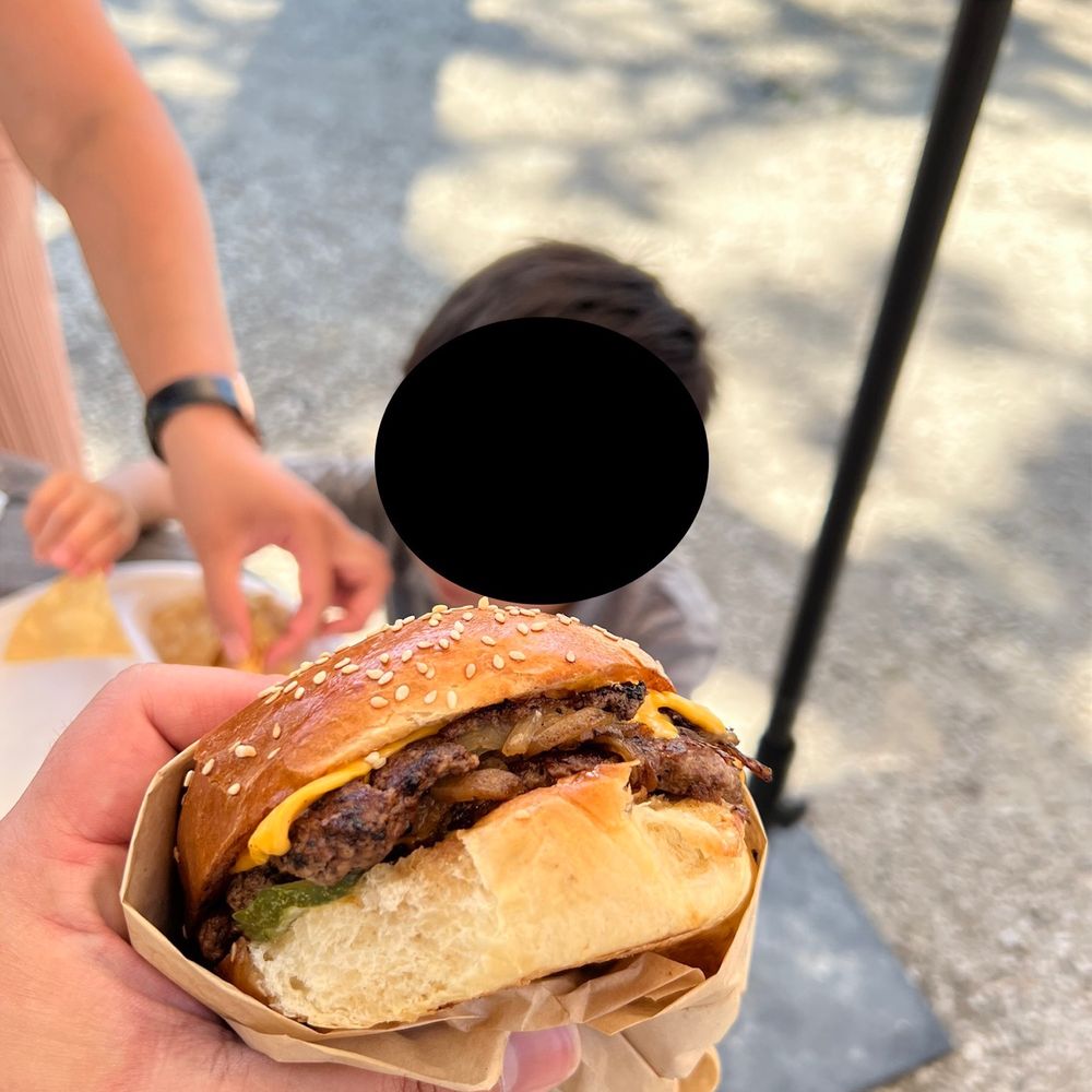 Priedite Barbecue - Double double burger with pickles, onions and special sauce - Barbeque Near Me - Los Alamos, California Priedite Barbecue - Double double burger with pickles, onions and special sauce - Barbeque Near Me - Los Alamos, California