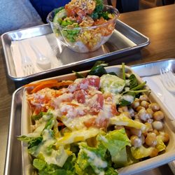 Izna Donburi - Hawaiian bowl and pink lady in the back