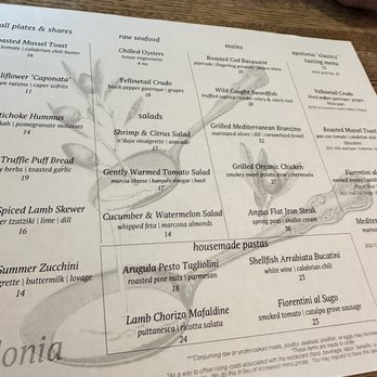 Apolonia - Menu - Modern European Near Me - Chicago, Illinois