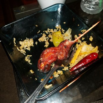Z's Wok - SMASHED IT before I could get a pic! That chicken stick is sooo good but I'm beyond full! - Chinese Near Me - Lewisville, Texas