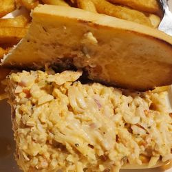 The Boulevard - Lobster Roll with fries