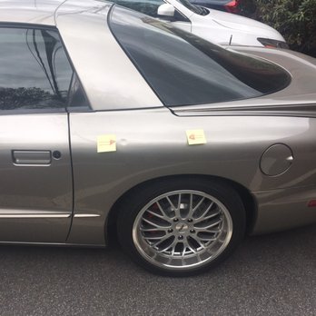 Dent Finesse - Before repairs - Mobile Dent Repair Near Me