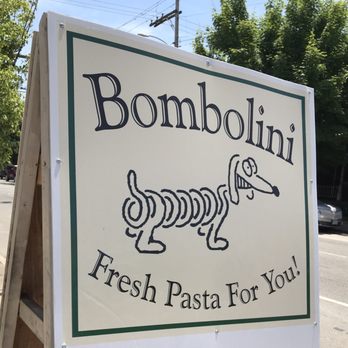 Bombolini Pasta - Find this sign on Main st just west of VCU and just across the street from Refuge Barber Shop - Italian Near Me - Richmond, Virginia Bombolini Pasta - Find this sign on Main st just west of VCU and just across the street from Refuge Barber Shop - Italian Near Me - Richmond, Virginia
