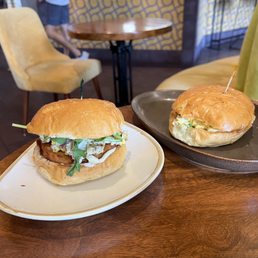 Mediterranean egg Sammie $11, classic egg Sammie $10