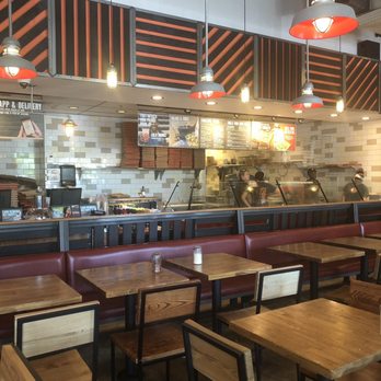Blaze Pizza - A lot of staff, but no ones seems interested in cleaning anything.... - Salad Near Me - Davie, Florida