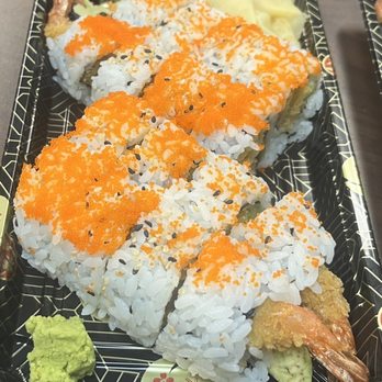 818 Asian Fusion - Shrimp Tempura roll It's not tempura it's katsu - Dim Sum Near Me - Boca Raton, Florida 818 Asian Fusion - Shrimp Tempura roll It's not tempura it's katsu - Dim Sum Near Me - Boca Raton, Florida