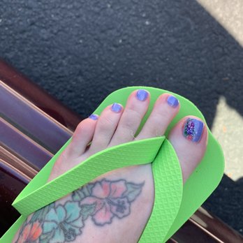 Ritz Nails - Pedicure in OPI Look at my tips! - Nail Salons Near Me - Tustin, California Ritz Nails - Pedicure in OPI Look at my tips! - Nail Salons Near Me - Tustin, California