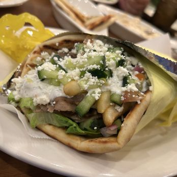 Lemon Zest - Lamb gyro - Mediterranean Near Me - Northridge, California