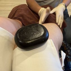 My Nail Spa - Warm stones...I enjoyed this so much.