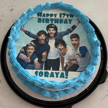 Dairy Queen Store - Custom Ice Cream Cake (One Direction) - Ice Cream & Frozen Yogurt Near Me - Valparaiso, Indiana
