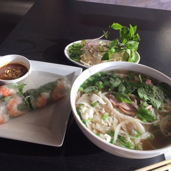Simply Pho - Spring rolls and #2 pho! Sooo good! - Vietnamese Near Me - Lake Forest, California
