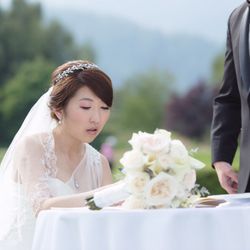 Makeup By Heidi C - Makeup and hair by me. Published in Sing Tao Daily Bridal Magazine