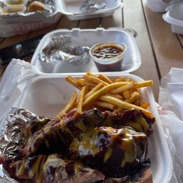 Rib Dinner or i guess they call it ribs i call it tips and pieces Rib Dinner or i guess they call it ribs i call it tips and pieces