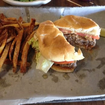 Copperhead Tavern - Tavern Burger, amazing!! Fries are good too but nothing special. - New American Near Me - Indialantic, Florida