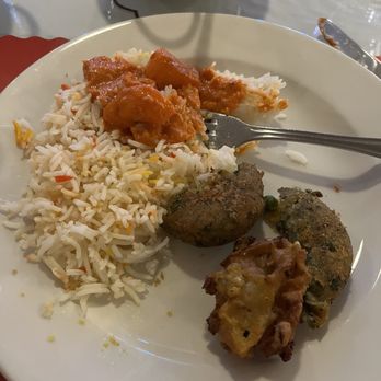 India Quality Restaurant - Mix platter plus rice and seafood Marsala - Indian Near Me - Boston, Massachusetts