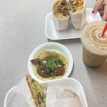 Bionicos Y Cafe Bell - BEST TORTA i got a toffee nut iced coffee and it was delicious and my sister got an iced horchata latte soo good !! def will be coming back. - Juice Bars & Smoothies Near Me - Bell, California