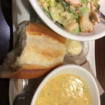 Panera Bread - Chicken Cesar and broccoli cheddar soup - Sandwiches Near Me - Tracy, California