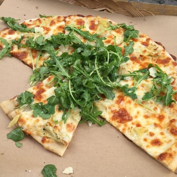 Cheese Board Pizza - Artichoke & arugula pizza! - Pizza Near Me - Berkeley, California Cheese Board Pizza - Artichoke & arugula pizza! - Pizza Near Me - Berkeley, California