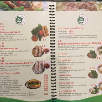 Pho Saigon - Page 2 & 3 of menu - Vietnamese Near Me - Houston, Texas