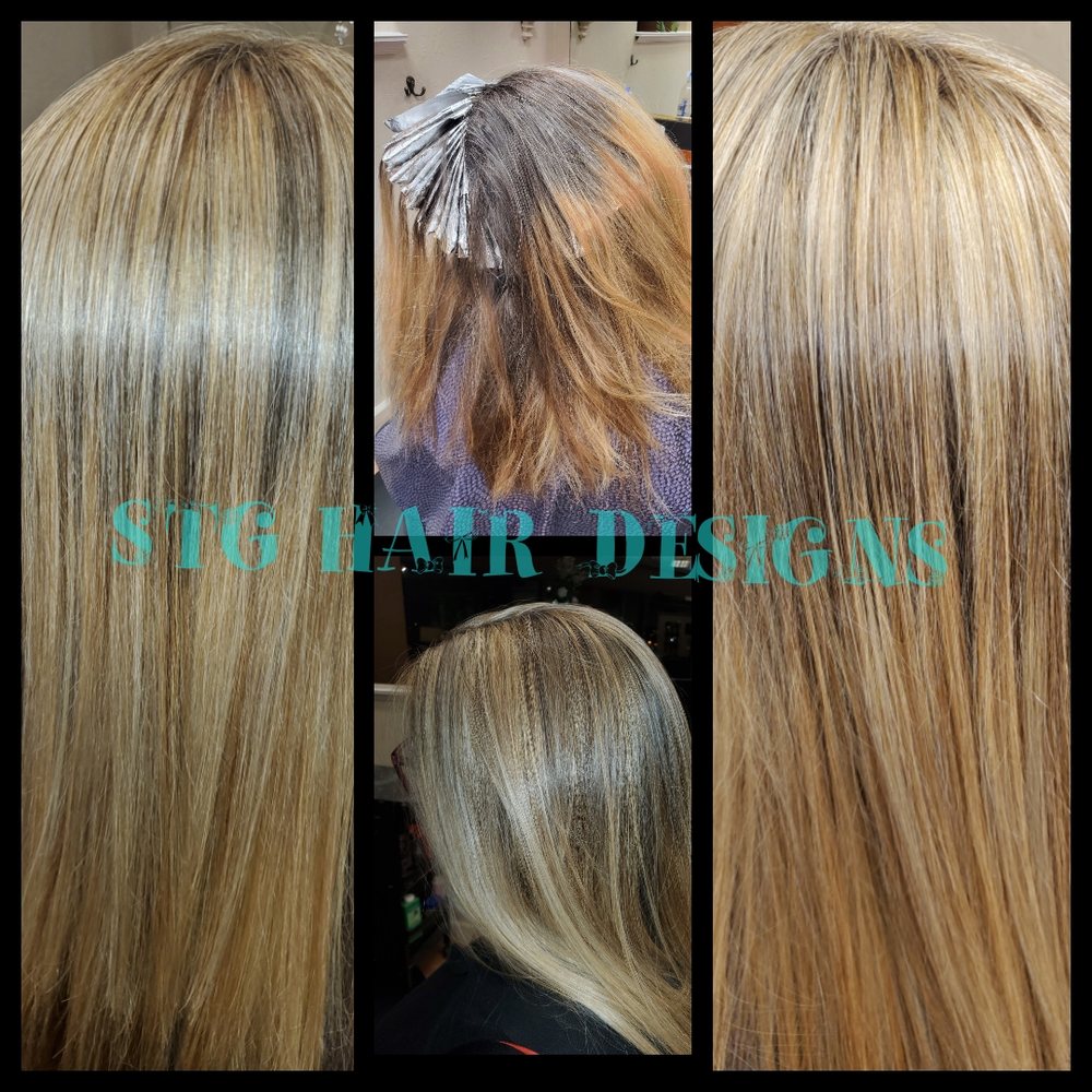 STG Hair Designs Logo