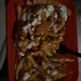 Buffalo Fries - Regular I drizzled my own ranch. Buffalo Fries - Regular I drizzled my own ranch.