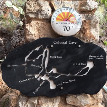 Colossal Cave Mountain Park - Cave Sign. - Museums Near Me - Vail, Arizona Colossal Cave Mountain Park - Cave Sign. - Museums Near Me - Vail, Arizona
