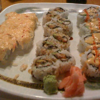 Kani House - Buford - Kani House roll, Eel avocado roll, Kani-kaze roll - Japanese Near Me - Buford, Georgia