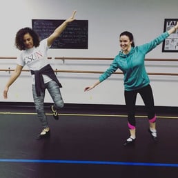 Me and a friend getting down our "Shuffle" in tap class! Me and a friend getting down our "Shuffle" in tap class!