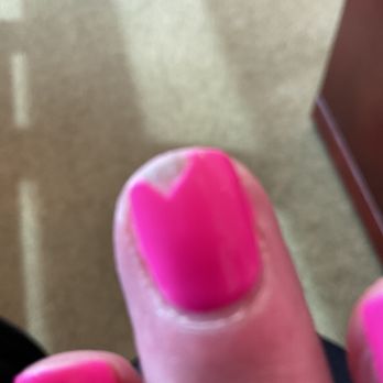 Orchid Nail Spa - No chip manicure not so good only 5 days old. - Nail Salons Near Me - Grayslake, Illinois Orchid Nail Spa - No chip manicure not so good only 5 days old. - Nail Salons Near Me - Grayslake, Illinois