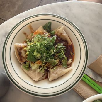 Liu’s Cafe - Spicy Wontons - Cafes Near Me - Los Angeles, California