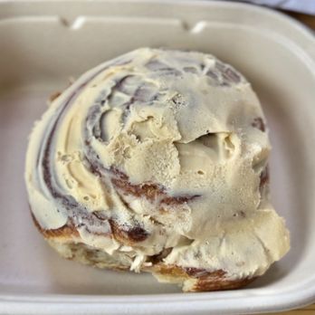 11th Hour Coffee - Cinnamon Roll~ The best part about this cinnamon roll? The thick layer of cinnamon inside! My hubby loved the buttercream frosting! - Coffee & Tea Near Me - Santa Cruz, California 11th Hour Coffee - Cinnamon Roll~ The best part about this cinnamon roll? The thick layer of cinnamon inside! My hubby loved the buttercream frosting! - Coffee & Tea Near Me - Santa Cruz, California