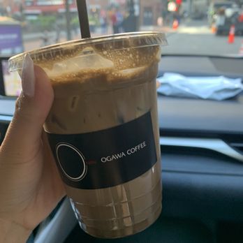 Ogawa Coffee - Hojicha latte with extra shot of espresso - Coffee & Tea Near Me - Boston, Massachusetts Ogawa Coffee - Hojicha latte with extra shot of espresso - Coffee & Tea Near Me - Boston, Massachusetts