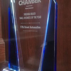 17th Street Automotive - 2025 Hampton Roads Chamber of Commerce Virginia Beach Small Business of the Year!!!! Thank you