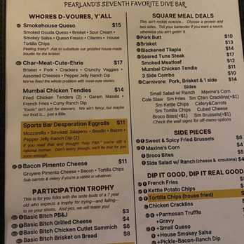 Rocko's Dive Bar & Texas Kitchen - Menu - Dive Bars Near Me - Pearland, Texas