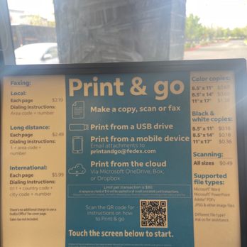 FedEx Printing Cost Per Page Color - 348s 