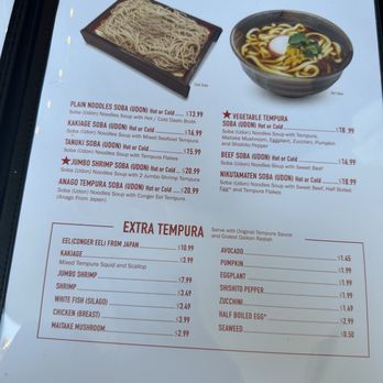 Tendon Tempura Carlos Junior - Menu - Japanese Near Me - Pasadena, California