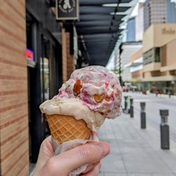 Rockwell Ice Cream - 09/30/23 Snickerdoodle Ice Cream, The G.O.A.T Ice Cream, Waffle Cone