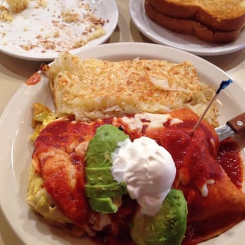 Mo's Egg House - Chicken enchilada omelette :) - Breakfast & Brunch Near Me - Temecula, California