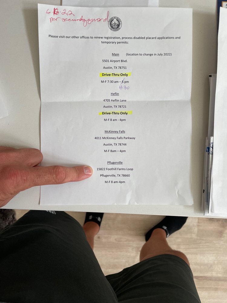 Travis County Tax Office - social services organization in Pflugerville, TX