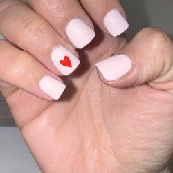 California Nails - Valentine's Day Nails