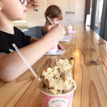 Dolce Neve - Small size - Tiramisu gelato - Desserts Near Me - Houston, Texas