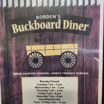 Borden Buckboard Diner - Hours - Diners Near Me - Borden, Indiana