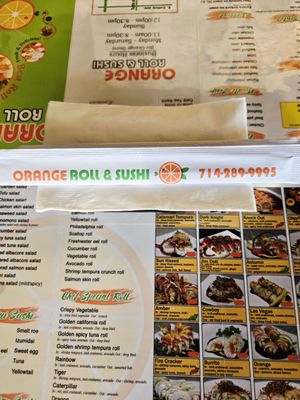 Menu photo 1 Orange Roll & Sushi Orange, CA