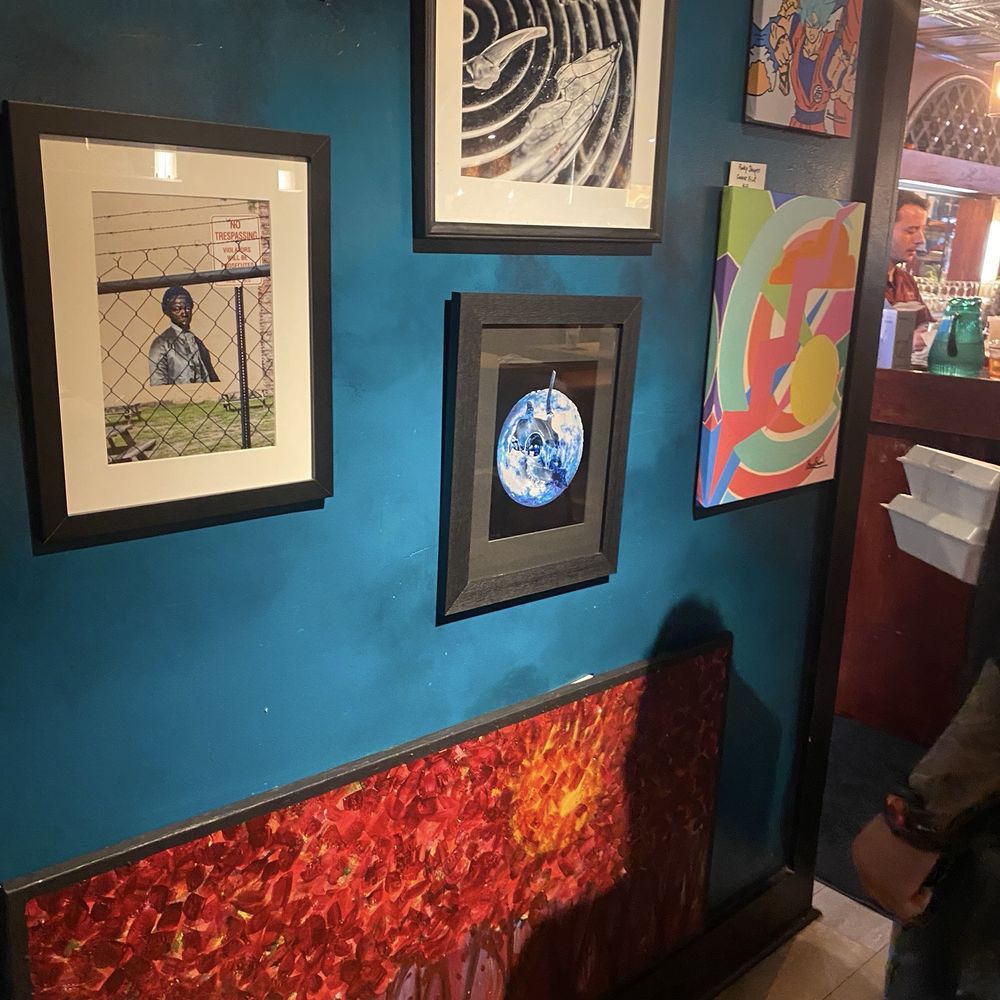 Cibus Chophouse - Local artists artwork - American Near Me - Hampton, Virginia